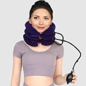 <span class=keywords><strong>Collar</strong></span> <span class=keywords><strong>cervical</strong></span> rígido ajustable, soporte de tracción para cuello inflable - Product Image 2