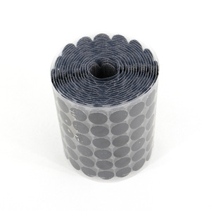 Móc và vòng lặp dính tiền xu cho trẻ em hoạt động cuốn sách hai mặt tự dính chấm 10-50mm móc và vòng lặp dính chấm - Product Image 3