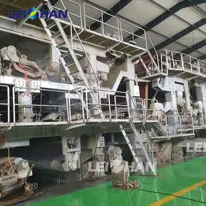 Full Automatic Waste Paper Recycling Machine Production Line Writing Paper A4 Paper Making Machine