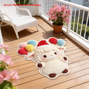 Tapis imprimés personnalisés antidérapants, tapis de designer modernes en forme de chaussures de personnage d'anime, tapis de zone à thème anime - Product Image 6
