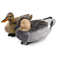 Décoys de canard mandarin personnalisés de 18 pouces, gonflables, flottants, imperméables, écologiques, durables, en plastique PE pour la chasse