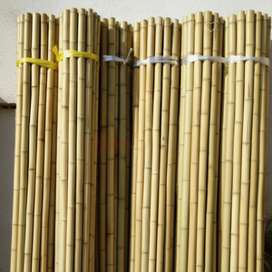 เสาไม้ไผ่รักษ์โลกสำหรับสวนและการเกษตร ขนาดปรับแต่งได้ รั้วป้องกันและค้ำยันต้นไม้ - Product Image 1