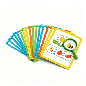 เกมกระดานแบบกำหนดเองครบชุด OEM โรงงานเวียดนาม เกมการ์ดเพื่อการศึกษา ขายส่ง การ์ดฝึกความจำ ลูกเต๋า สำหรับครอบครัว เด็ก และการเดินทาง - Product Image 3