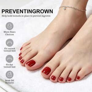 12 <span class=keywords><strong>Uñas</strong></span> Postizas Francesas <span class=keywords><strong>para</strong></span> los Pies, <span class=keywords><strong>Uñas</strong></span> Postizas Cortas Cuadradas con Base Color Nude, Cobertura Completa, Reutilizables, Suministros <span class=keywords><strong>para</strong></span> Arte de <span class=keywords><strong>Uñas</strong></span> - Product Image 4