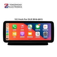 YZG Qualcomm Android 10,0 8 Core 4 + 64GB Sistema multimedia Radio Android Pantalla 12,3 pulgadas para CLS Clase W218 2010-2017