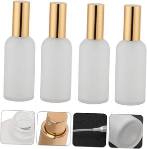 Luxury 5ml <b>10ml</b> 15ml 20ml 30ml 50ml 100ml White Porcelain Glass Dropper <b>Bottle</b> with Gold Cap Screen Printing Skin Care Cream - Product Image 6