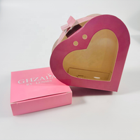 Individuell Bedruckte Künstlerische Trendige Feiertags-Geschenkboxen in Rosa Recycelbare Karton-Geschenkboxen für Schokolade und Süßigkeiten