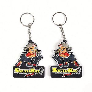 Wholesale Promotional Pvc Keychains Custom Design High Quality Pvc Keychain Personalised Pvc Key - Product Image 3