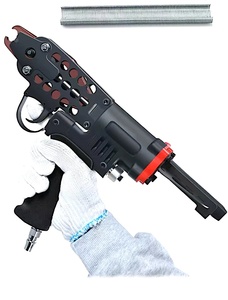 TY80H16 pnömatik bükümlü halka pense C-RINGER 16 ölçer torba kapatma için yatak otomotiv koltuk tel kafesleri eskrim - Product Image 5