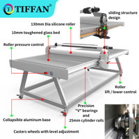 Machine à plastifier à plat TIFFAN manuelle, table froide, 5 pieds * 10 pieds, 1500 mm, 3 m de large, machine à plastifier à plat de bureau grand format