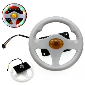 Nhựa chỉ đạo Wheel trẻ em đồng tiền hoạt động video Arcade OUTRUN điện tử Racing Simulator xe lái xe trò chơi máy trẻ em - Product Image 4