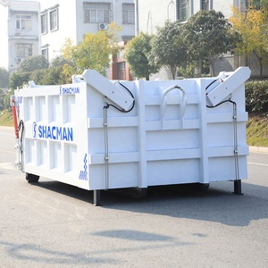 Camión de basura de elevación de brazo de <span class=keywords><strong>gancho</strong></span> hidráulico, compactador de camión de basura de 12m3 <span class=keywords><strong>con</strong></span> contenedor desmontable, camión volquete de basura de 12 Cbm - Product Image 4