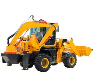 Radlader-Bagger lader der Marke China <span class=keywords><strong>TOP</strong></span> <span class=keywords><strong>10</strong></span> mit CE-ISO-Zulassung - Product Image 1