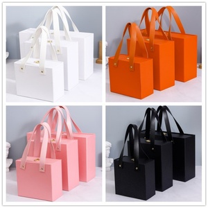 Luxury Custom Logo Kraft Paper Clamshell Gift Packaging <b>Boxes</b> for <b>Parties</b> and Birthdays - Product Image 4