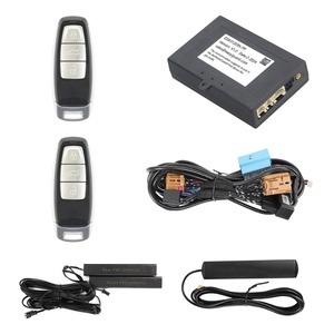 Kit de clé intelligente EASYGUARD PKE compatible avec les voitures Audi équipées d'un bouton de démarrage OEM d'usine et d'accès confortable, avec 2 télécommandes supplémentaires - Product Image 1