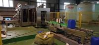 Mesin Pengisi Otomatis 4 Nozzle dengan Kapasitas 1-30kg untuk Ember, Kaleng, dan Wadah Produk Pupuk Cair