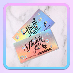 Bán buôn tùy chỉnh ba chiều Cảm ơn bạn đã hỗ trợ của tôi kinh doanh nhỏ thẻ và dán - Product Image 5