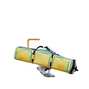 Sac de snowboard rembourré de qualité supérieure, résistant à l'eau, avec sangles de compression, pour le transport en avion, sac de ski, fabriqué en usine BSCI - Product Image 5
