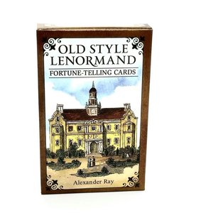 Cartas de adivinación <span class=keywords><strong>Lenormand</strong></span> de estilo antiguo de Alexander Ray - Baraja <span class=keywords><strong>Lenormand</strong></span> tradicional de 36 piezas para principiantes - Product Image 1
