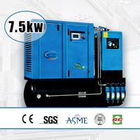 Compresseur d'air pour découpe laser SAIDIS 7,5 kW pour la maison, la construction, la ferme et autres industries