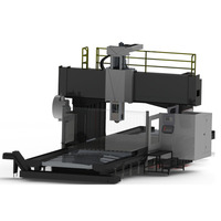 Centro de Mecanizado CNC Tipo Pórtico TSMV-5021 con Husillo de Alta Rigidez BBT50 para Sistema de Control Numérico, de Alta Resistencia y Precisión