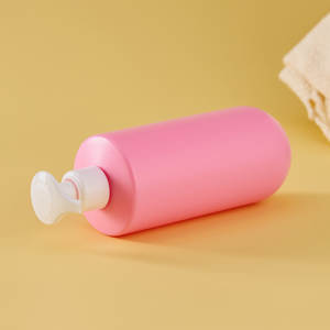 Botol pompa Losion plastik HDPE 500ml, kemasan kosmetik kosong untuk sampo badan, sabun tangan, Logo kustom - Product Image 6