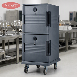 Jiwins JW-HORECA - Contenedor Térmico para Alimentos, Aislado con PE+PU, para Transporte de Comida Caliente, para Restaurantes, Cantinas y Fiestas - Product Image 2