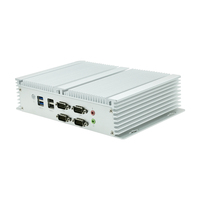 Mini PC Industrial Sin Ventilador Eglobal, Intel N100, DDR4, SSD, 6COM, Bajo Consumo de Energía, Computadora para Pequeñas Empresas, Garantía de 3 Años