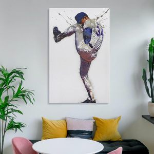 Nolan <span class=keywords><strong>Ryan</strong></span> Bóng Chày Huyền Thoại Vải Tường Nghệ Thuật In Nổi Tiếng Vận động Viên Thể Thao Chân Dung Cho Trang Trí Nội Thất Người hâm mộ Món Quà - Product Image 4