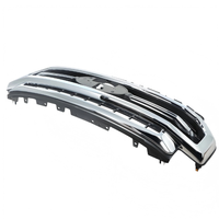 Grille robuste et durable, neuve, adaptée aux Ford F250 F350 2020-2022 Lariat Super Duty, pare-chocs avant en maille, chromée