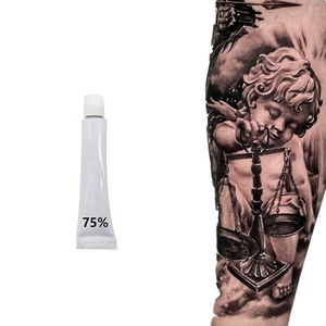 Crème de Récupération Bio pour Tatouages – Formule Naturelle Blanche Contre les Rougeurs et Gonflements Post-Tatouage pour Encre de Tatouage - Product Image 2