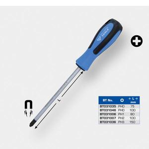 BRILLIANT TOOLS - BT031006 Destornillador PH Phillips - EAN 4042146856062 DESTORNILLADORES DE PUNTA CRUZADA - Product Image 2