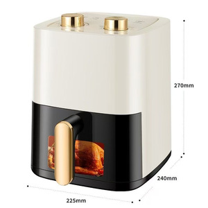 Air Fryer 6L Large Capacity Transparent Door Multi-Functional Household Electric Oven With Ceramic Coating Non-Stick Interior - Product Image 2
