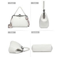Nouvelle pochette élégante personnalisée sac de facteur rétro britannique pour femmes sac à bandoulière en Pu sac à bandoulière de poche