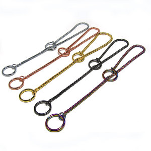 <strong>Dog</strong> <strong>Collar</strong> Show Lead <strong>Chain</strong> 304 Stainless Steel Snake <strong>Chain</strong> P Choke for <strong>Dog</strong> Training - Product Image 1