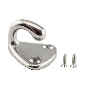 Gancho de Pared Resistente de Acero Inoxidable 316 para Colgar Abrigos en Barcos - Product Image 4
