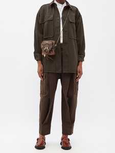 Nuovo Design personalizzato Oem girano verso il basso grandi tasche <span class=keywords><strong>con</strong></span> bottone frontale in cotone tinta unita top da <span class=keywords><strong>donna</strong></span> - Product Image 3