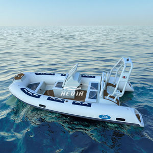 Hedia CE 12.8ft SP390 <span class=keywords><strong>Annexe</strong></span> semi-rigide en <span class=keywords><strong>aluminium</strong></span> pour <span class=keywords><strong>bateau</strong></span> pneumatique, 6 personnes, avec moteur à jet, Zhao Marine - Product Image 2
