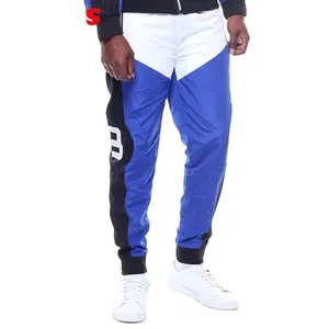 Custom Sport Cotton Terry Sweat Men Running Men Polo Sweat Pants Suit Jogger Blank Two Pants Set for Men
