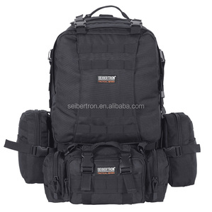 Seibertron S.J.B.B-7 <strong>Large</strong> 3-Day Assault Tactical <strong>Backpack</strong> 50-70L Waterproof 900D Molle Bug Out Rucksack for Camping Hiking - Product Image 1