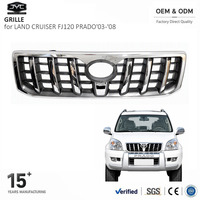 Kit carrosserie, calandre de course pour Toyota Land Cruiser Prado LC120 FJ120 2003-2009, pièces extérieures, grilles de radiateur