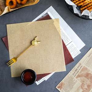 Papel Antigrasa de Color Personalizado, Biodegradable y Ecológico, con Revestimiento de Silicona de Doble Cara para Impresión Offset, para Envasado de Alimentos - Product Image 4