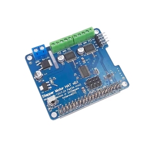 Module HAT pour <span class=keywords><strong>moteur</strong></span> <span class=keywords><strong>pas</strong></span> <span class=keywords><strong>à</strong></span> <span class=keywords><strong>pas</strong></span> <span class=keywords><strong>Raspberry</strong></span> Pi 5-12V, prend en charge plusieurs moteurs <span class=keywords><strong>pas</strong></span> <span class=keywords><strong>à</strong></span> <span class=keywords><strong>pas</strong></span>/moteurs/servomoteurs et la laminage multi-plaques SKU ORS0OOSMH - Product Image 1