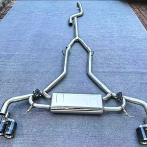 Escape Catback de Acero Inoxidable de Lujo con Tubo para <span class=keywords><strong>BMW</strong></span> X5 X6 <span class=keywords><strong>XDrive</strong></span> <span class=keywords><strong>40i</strong></span> G05 G06 3.0T B58 2019-2022 Acabado Crudo - Product Image 2