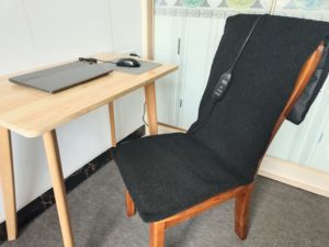 Coussin chauffant confortable et chaud pour l'hiver-Coussin chauffant électrique pour siège et dossier pour chaises de bureau et de maison - Product Image 4