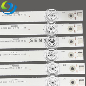 4piezas TV LED Kit cho CRH-ZG60D6C3030100608KREV1.0 LB-C600-D6C-U-X-10-14-X3 94v-0fzd-03e348124hnrohs 4t-c60cl2ur 4t-c60cl2-ur - Product Image 4