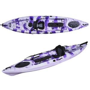 Kayak de pêche en mer LSF personnalisé de 13 pieds <span class=keywords><strong>pour</strong></span> une personne, à assise sur le dessus, en LLDPE, <span class=keywords><strong>pour</strong></span> la navigation et le surf - Product Image 2