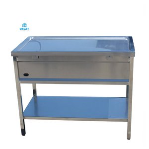 OSCAT EURPET Equipo Veterinario Práctico Mesa de Examen Veterinario Mesa de Examen de Acero Inoxidable Escala de Peso - Product Image 4