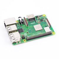 Raspberry Pi 3 modèle B + Quad Core 1.2GHz, Version RS, 1 go de RAM, processeur 64 bits, wi-fi, bluetooth, bon marché, prix direct usine