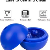Moule à glaçons Étoile de la Mort, lot de 2, en silicone écologique, pour grandes sphères de glace, pour whisky et outils à crème glacée